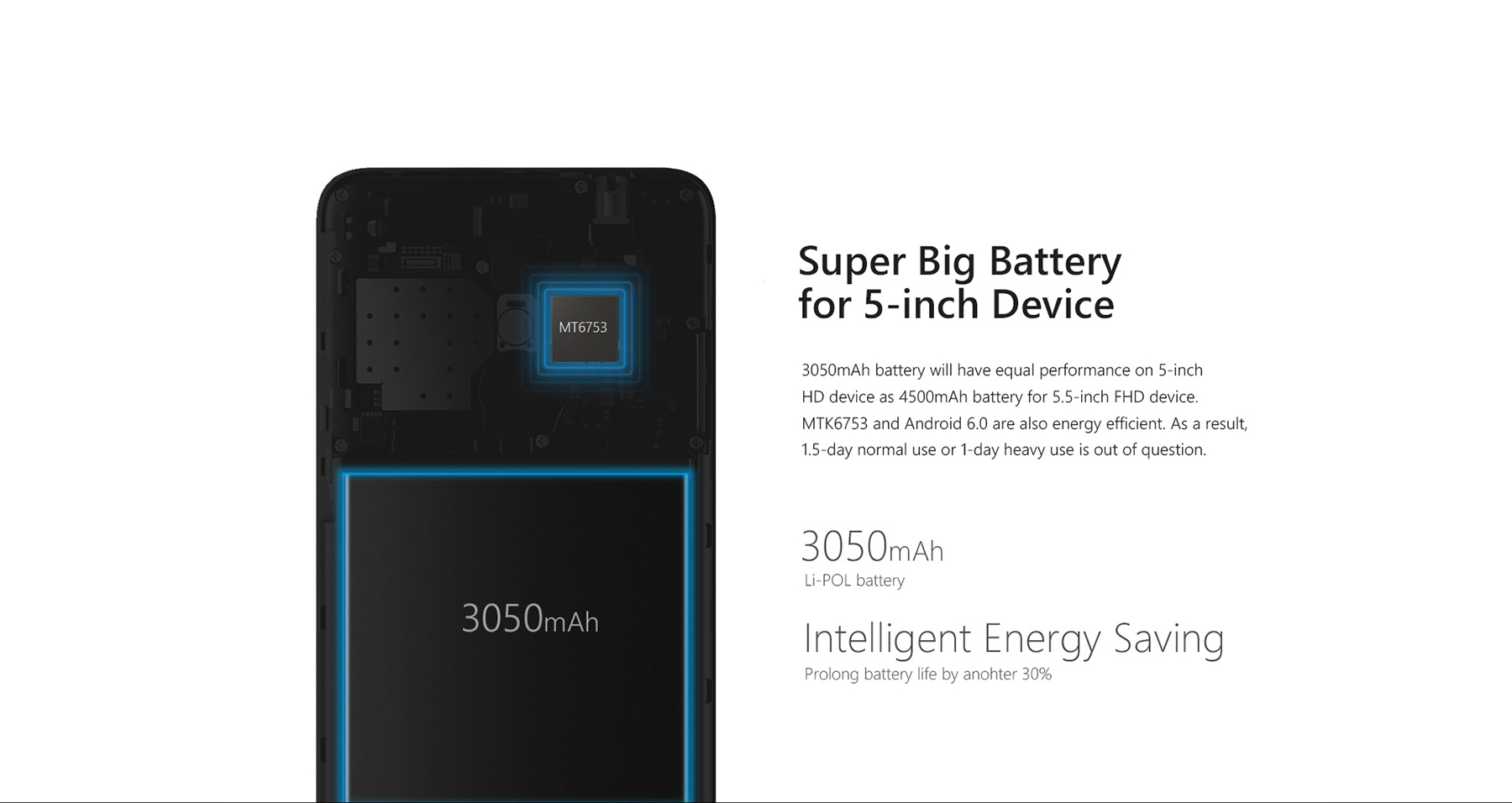 Ulefone Metal Android 6.0 5.0 inch 4G Smartphone MTK6753 Octa Core 1.3GHz 3GB RAM 16GB ROM Fingerprint Scanner GPS OTG Bluetooth 4.0