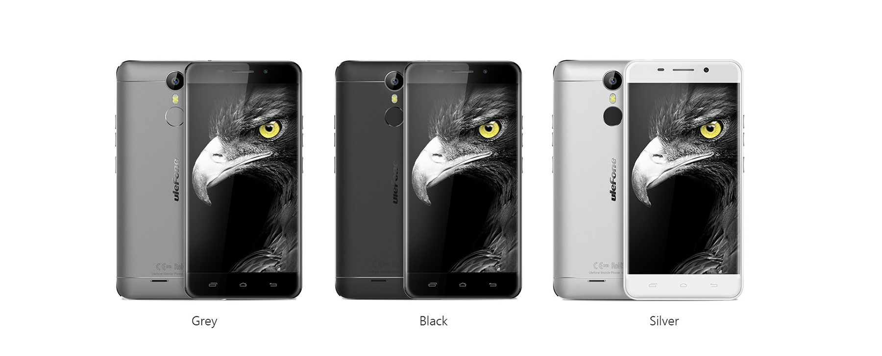 Ulefone Metal Android 6.0 5.0 inch 4G Smartphone MTK6753 Octa Core 1.3GHz 3GB RAM 16GB ROM Fingerprint Scanner GPS OTG Bluetooth 4.0