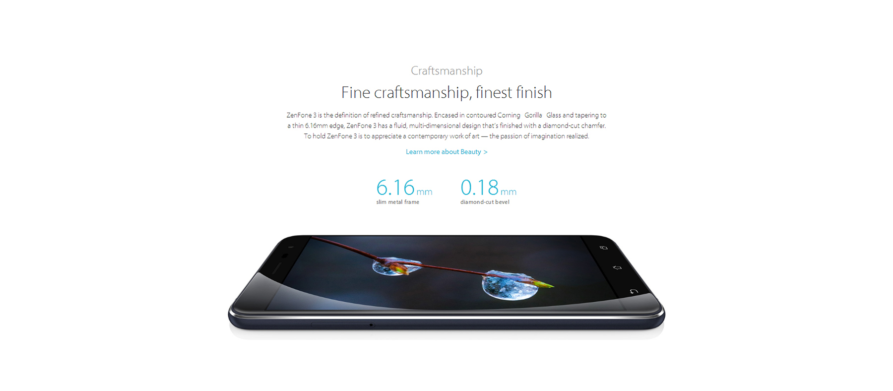 Asus ZenFone 3 (ZE552KL) Android 6.0 5.5 inch Corning Gorilla Glass 3 Screen 4G Phablet Qualcomm Snapdragon 625 Octa Core 2.0GHz 4GB RAM 64GB Fingerprint Scanner GPS