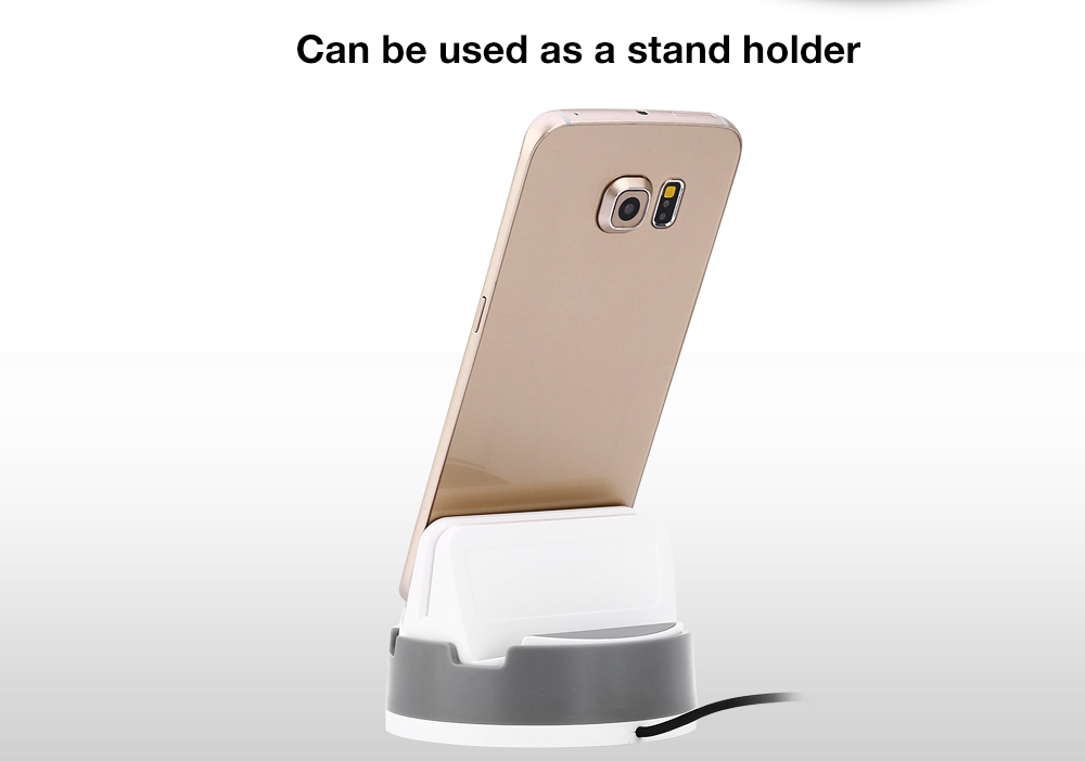 360 Degree Rotating Micro USB Mobile Phone Charging Holder