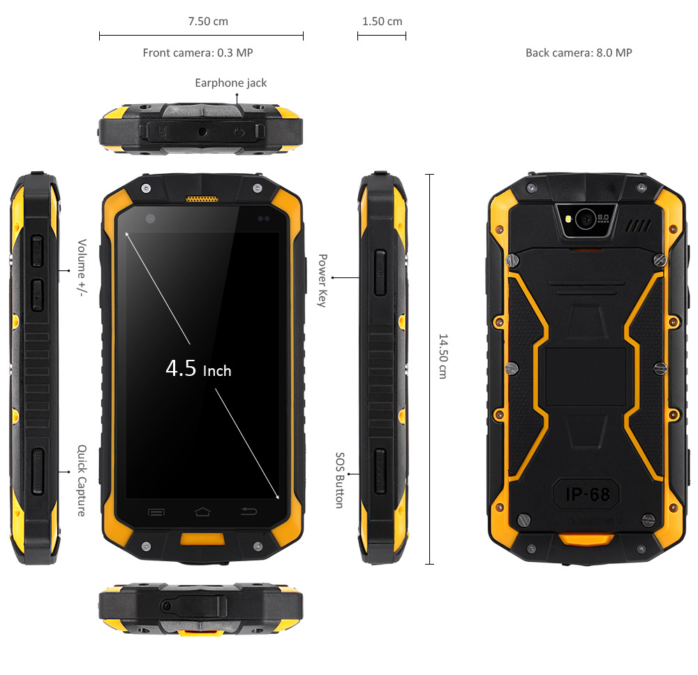 Guophone V9 4.5 inch Android 4.4 3G Smartphone MTK6572 Dual Core 1.2GHz 512MB RAM 4GB ROM 4000mAh Battery GPS Cameras Guophone V9 4.5 inch Android 4.4 3G Smartphone MTK6572 Dual Core 1.2GHz 512MB RAM 4GB ROM 4000mAh Battery GPS Cameras