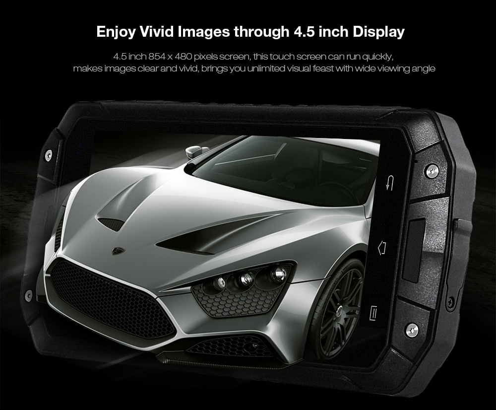 Guophone V9 4.5 inch Android 4.4 3G Smartphone MTK6572 Dual Core 1.2GHz 512MB RAM 4GB ROM 4000mAh Battery GPS Cameras