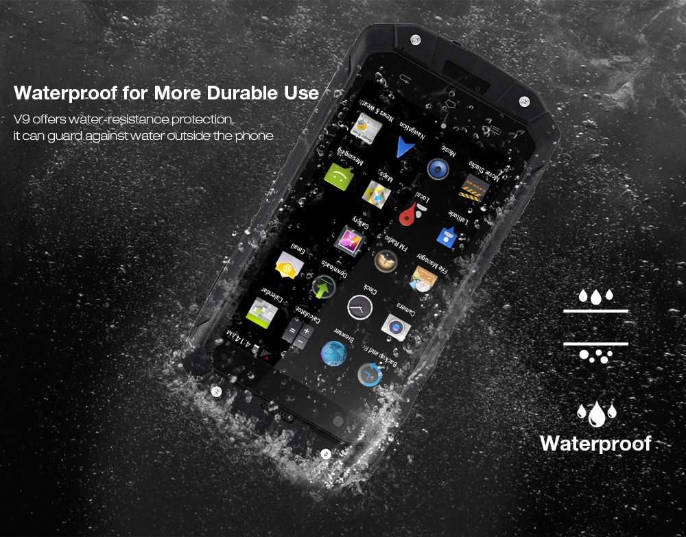 Guophone V9 4.5 inch Android 4.4 3G Smartphone MTK6572 Dual Core 1.2GHz 512MB RAM 4GB ROM 4000mAh Battery GPS Cameras