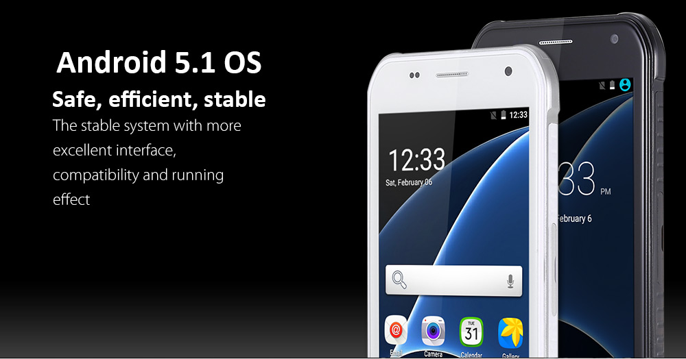 Oeina Tank S6 Android 5.1 5.0 inch 3G Smartphone MTK6580 1.3GHz Quad Core 512MB RAM 8GB ROM GPS Gravity Sensor Bluetooth 4.0