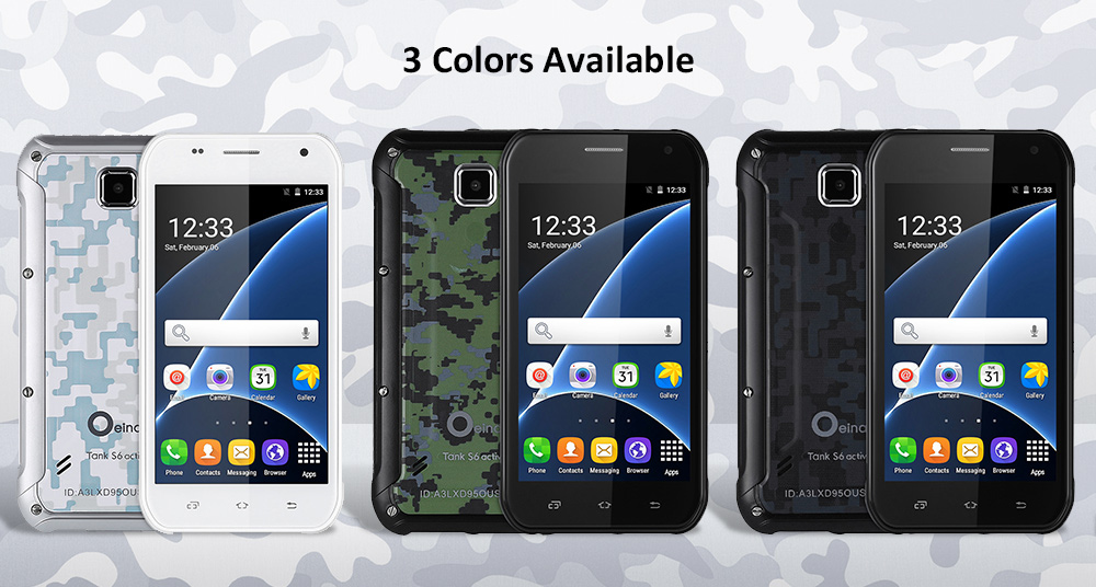 Oeina Tank S6 Android 5.1 5.0 inch 3G Smartphone MTK6580 1.3GHz Quad Core 512MB RAM 8GB ROM GPS Gravity Sensor Bluetooth 4.0