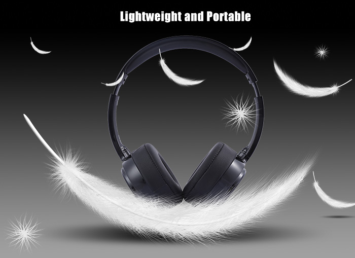 MARROW 303B Wireless Bluetooth 4.0 Headband Headphones Volume Control Super Bass