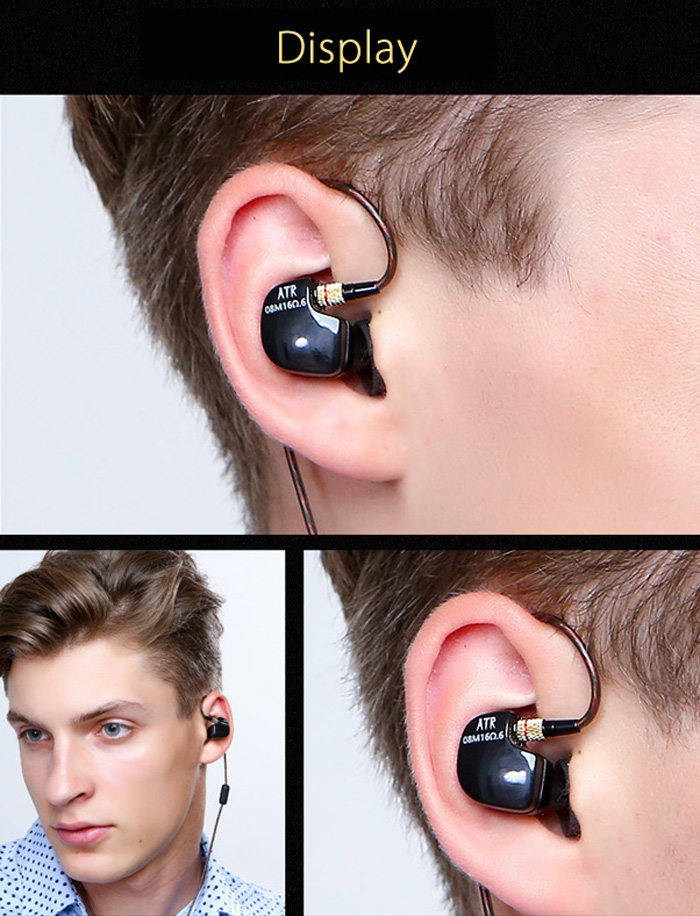 KZ ATR Dynamic Heavy Bass HiFi In-ear Earphones Noise Canceling with Mic 3.5mm Audio Jack KZ ATR Dynamic Heavy Bass HiFi In-ear Earphones Noise Canceling with Mic 3.5mm Audio Jack