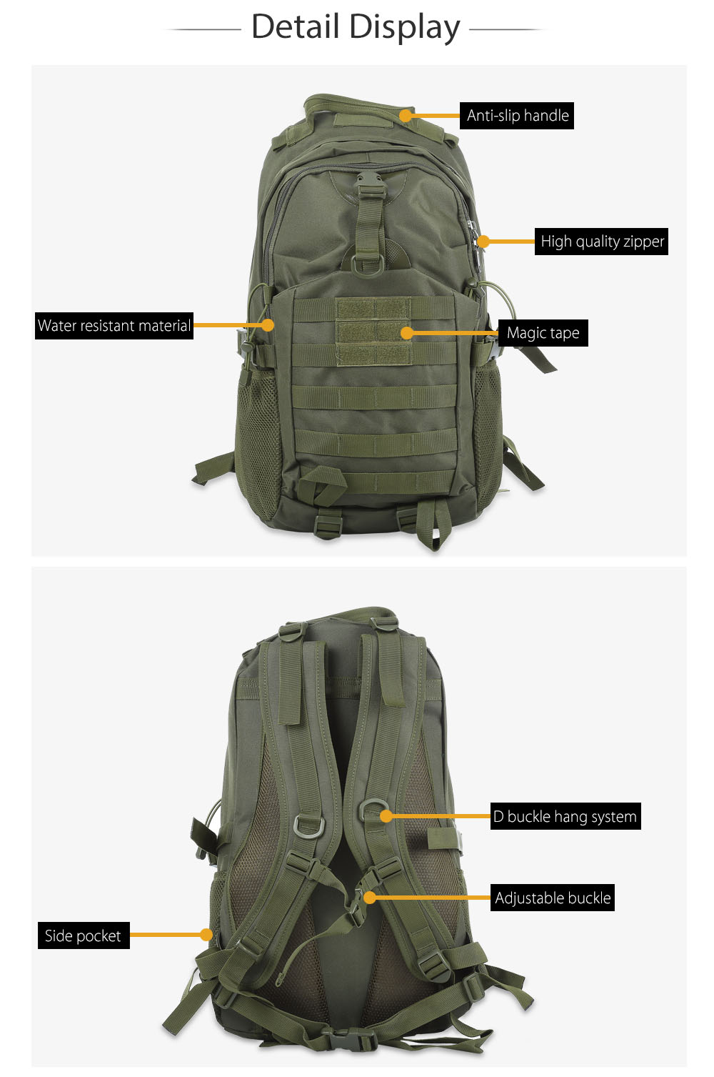 BL021 Outdoor Military Bag Camping Hiking Climbing Backpack BL021 Outdoor Military Bag Camping Hiking Climbing Backpack