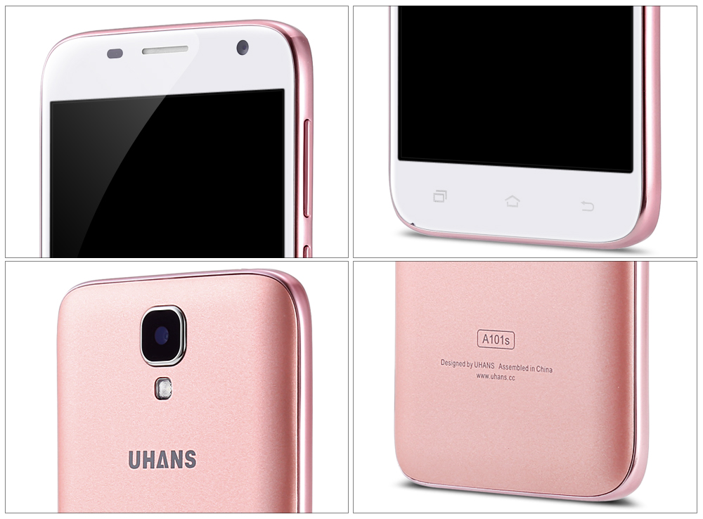 UHANS A101S Android 6.0 5.0 inch 3G Smartphone MTK6580 Quad Core 1.3GHz 2GB RAM 16GB ROM OTA Proximity Sensor Bluetooth 4.0 UHANS A101S Android 6.0 5.0 inch 3G Smartphone MTK6580 Quad Core 1.3GHz 2GB RAM 16GB ROM OTA Proximity Sensor Bluetooth 4.0