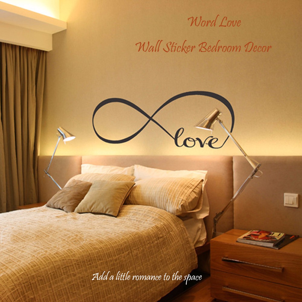 Removable Word Love Wall Sticker Home Bedroom Decor
