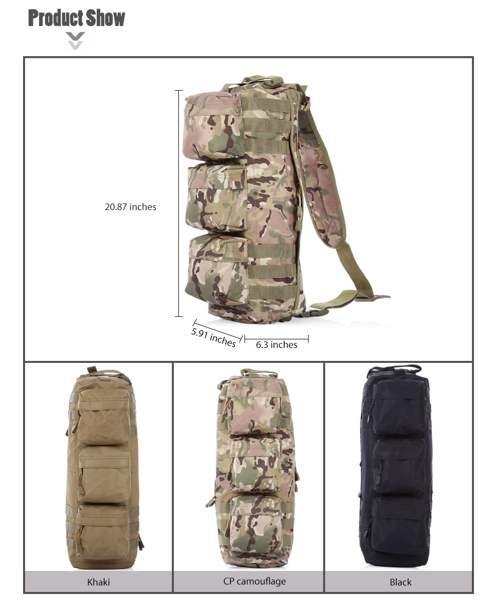 FREEKNIGHT BL016 Molle Assault Shoulder Bag Messenger Military Hiking Camping Pack FREEKNIGHT BL016 Molle Assault Shoulder Bag Messenger Military Hiking Camping Pack