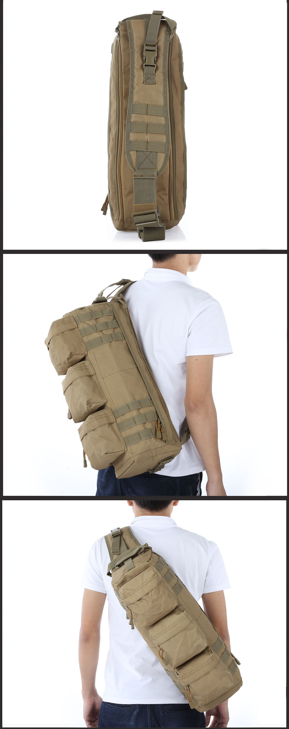 FREEKNIGHT BL016 Molle Assault Shoulder Bag Messenger Military Hiking Camping Pack FREEKNIGHT BL016 Molle Assault Shoulder Bag Messenger Military Hiking Camping Pack