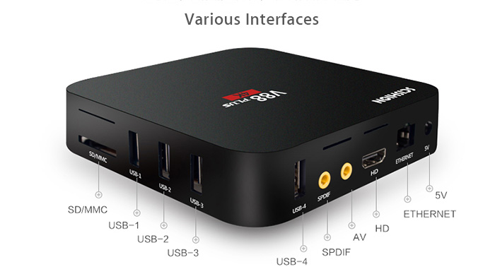 SCISHION V88 plus TV Box Rockchip 3229 Quad-core Android WiFi H.265 VP9 4K Smart Media Player SCISHION V88 plus TV Box Rockchip 3229 Quad-core Android WiFi H.265 VP9 4K Smart Media Player