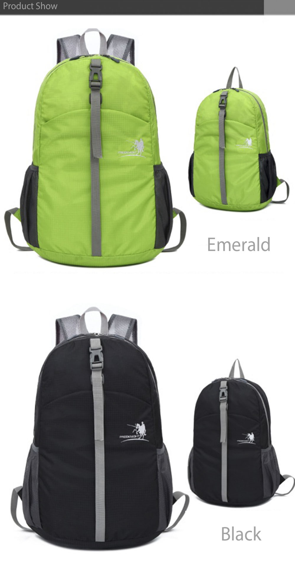 FREEKNIGHT FK0722 Waterproof Foldable Backpack for Outdoor Climbing Cycling Hiking