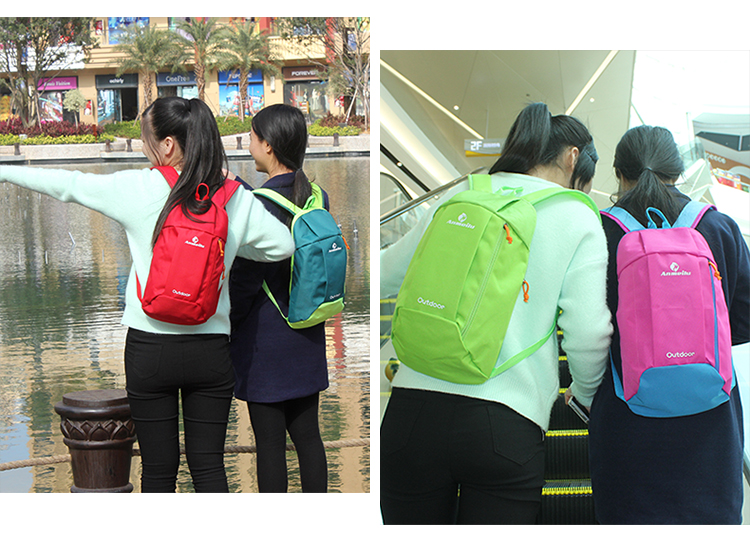 ANMEILU Unisex Kids Outdoor Cycling Traveling Lightweight Leisure Bag Mountaineering Pack Climbing Backpack