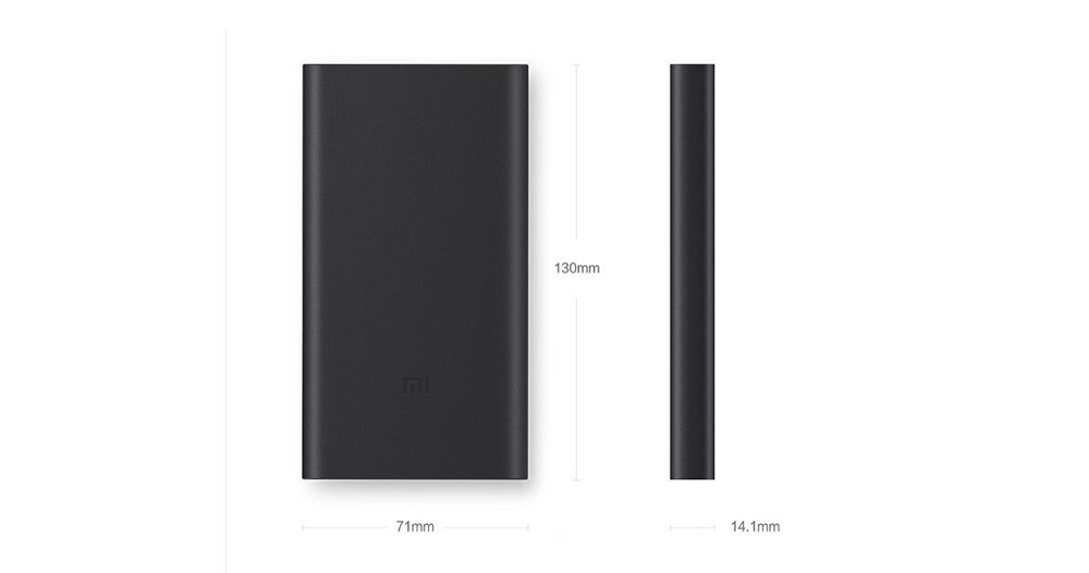 Original Xiaomi Bidirectional Quick Charge 10000mAh Portable Power Bank 2 Aluminium Alloy Housing Ultra-thin Body Original Xiaomi Bidirectional Quick Charge 10000mAh Portable Power Bank 2 Aluminium Alloy Housing Ultra-thin Body