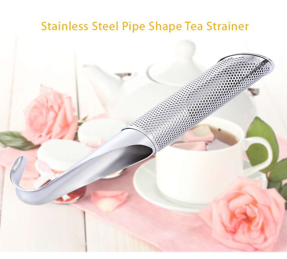 Stainless Steel Pipe Shape Mesh Tea Infuser Reusable Strainer Filter Stainless Steel Pipe Shape Mesh Tea Infuser Reusable Strainer Filter