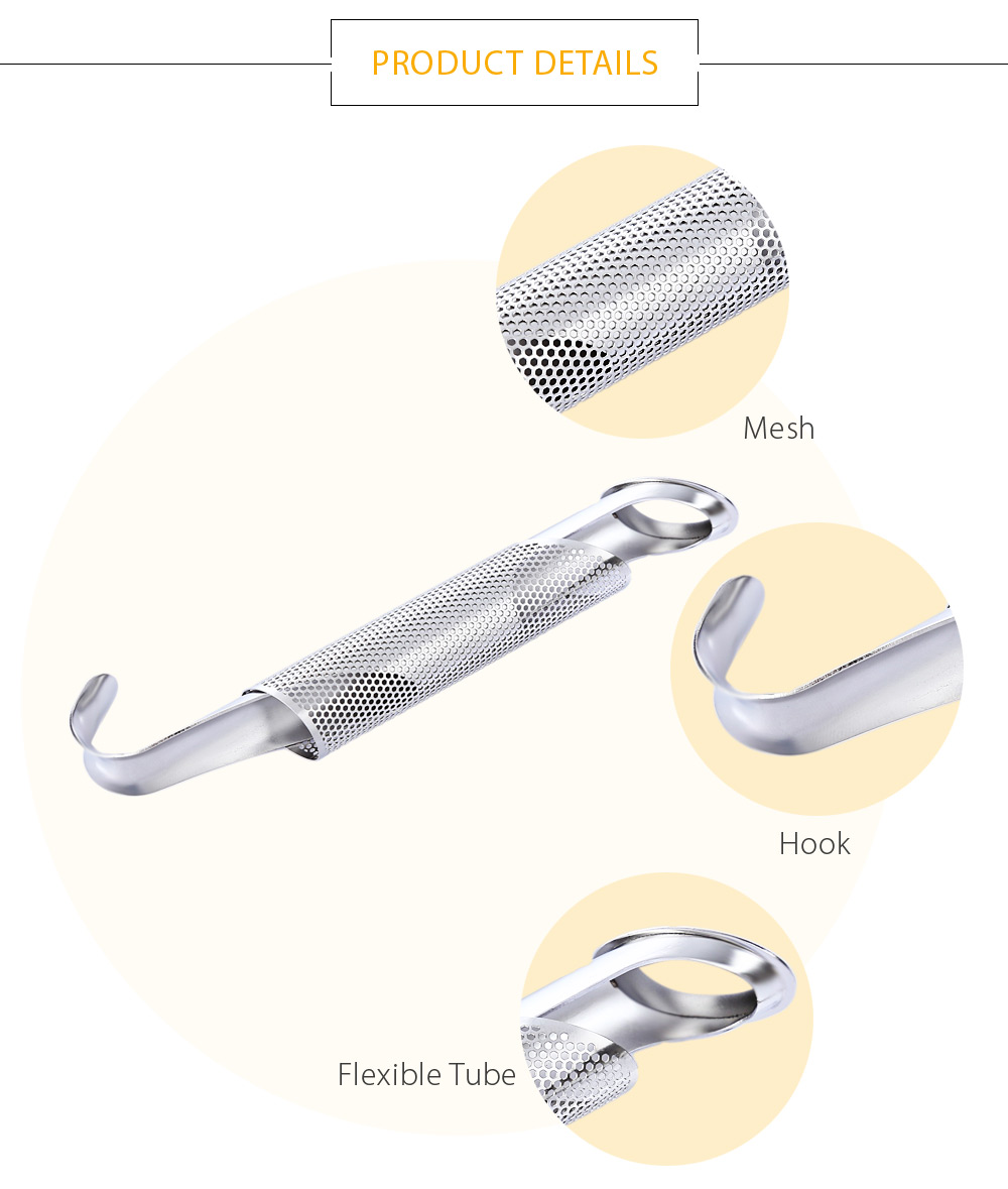 Stainless Steel Pipe Shape Mesh Tea Infuser Reusable Strainer Filter Stainless Steel Pipe Shape Mesh Tea Infuser Reusable Strainer Filter
