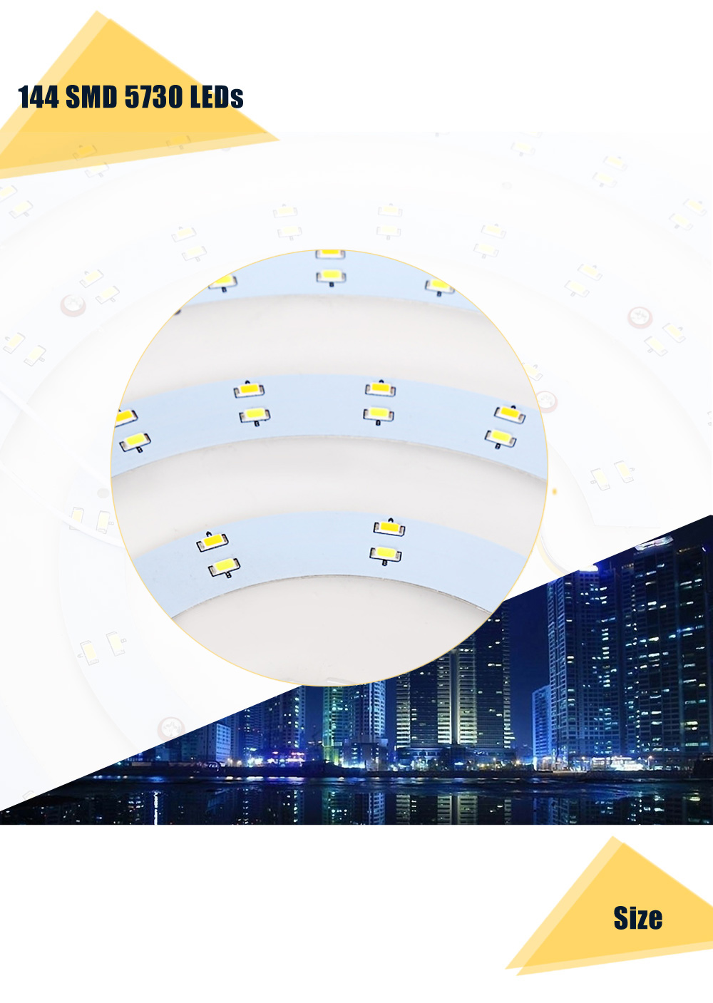 Round AC 220V 36W 2880LM SMD 5730 LED Dimmable Ceiling Light Bedroom Lamp Round AC 220V 36W 2880LM SMD 5730 LED Dimmable Ceiling Light Bedroom Lamp
