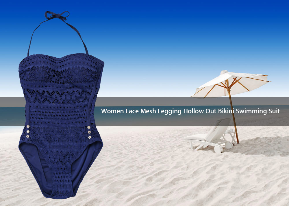 Women Lace Mesh Legging Hollow Out Bikini Swimming Suit Women Lace Mesh Legging Hollow Out Bikini Swimming Suit
