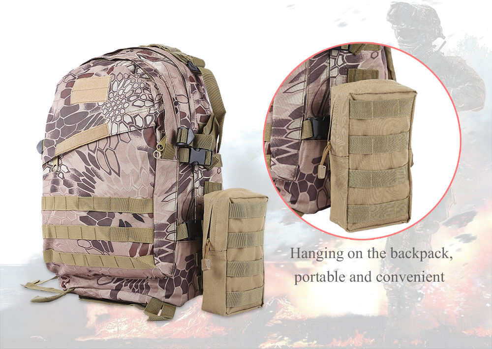 FREEKNIGHT LM - 20 Portable Outdoor Molle Bag Waterproof Military Nylon Sling Phone Pouch Case FREEKNIGHT LM - 20 Portable Outdoor Molle Bag Waterproof Military Nylon Sling Phone Pouch Case