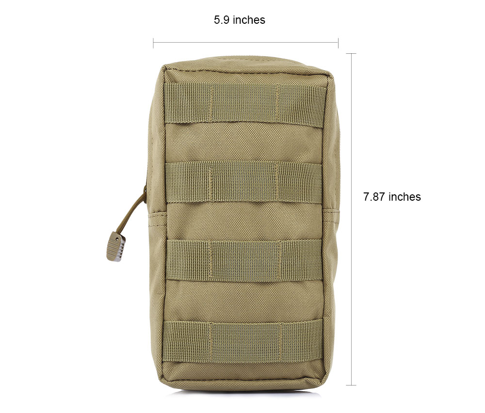 FREEKNIGHT LM - 20 Portable Outdoor Molle Bag Waterproof Military Nylon Sling Phone Pouch Case FREEKNIGHT LM - 20 Portable Outdoor Molle Bag Waterproof Military Nylon Sling Phone Pouch Case