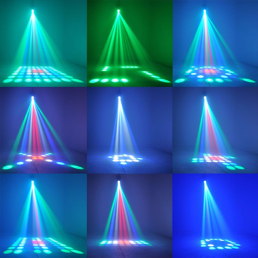 AC 90 - 240V 10W 64 LEDs RGBW Pattern Stage Light Auto Voice-activated Projector Lighting for DJ Party Wedding Club AC 90 - 240V 10W 64 LEDs RGBW Pattern Stage Light Auto Voice-activated Projector Lighting for DJ Party Wedding Club