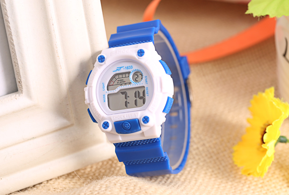 NT - 1633 Children Digital Watch Date Day Alarm LED Light Display Wristwatch NT - 1633 Children Digital Watch Date Day Alarm LED Light Display Wristwatch
