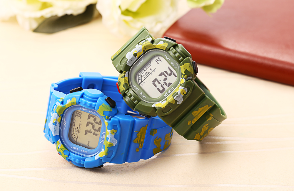 NT - 6011 Children Digital Watch Date Day Alarm LED Light Display Wristwatch NT - 6011 Children Digital Watch Date Day Alarm LED Light Display Wristwatch