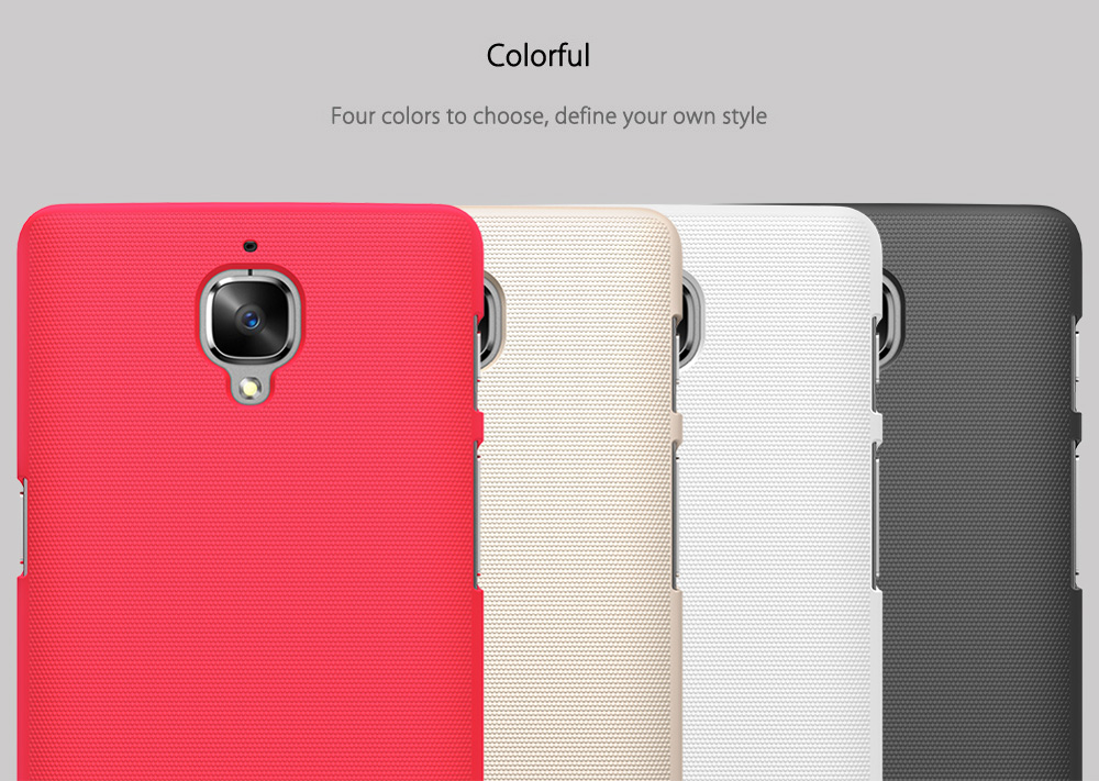 NILLKIN F - HC YJ - A3000 Frosted Shield Back Cover for OnePlus 3 NILLKIN F - HC YJ - A3000 Frosted Shield Back Cover for OnePlus 3