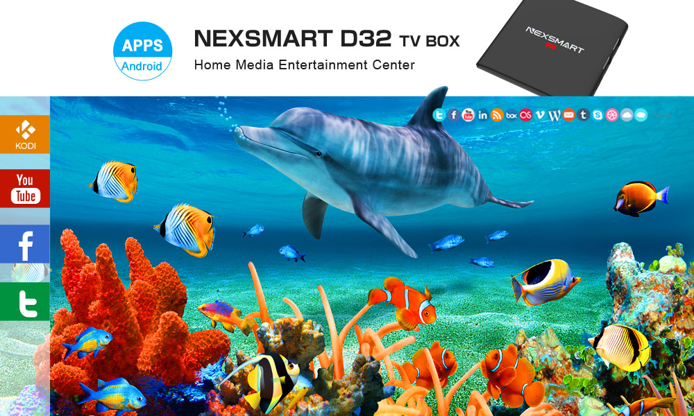 NEXSMART D32 TV Box Quad-core Armcortex A7 32bit Android 5.1 2.4G WiFi NEXSMART D32 TV Box Quad-core Armcortex A7 32bit Android 5.1 2.4G WiFi