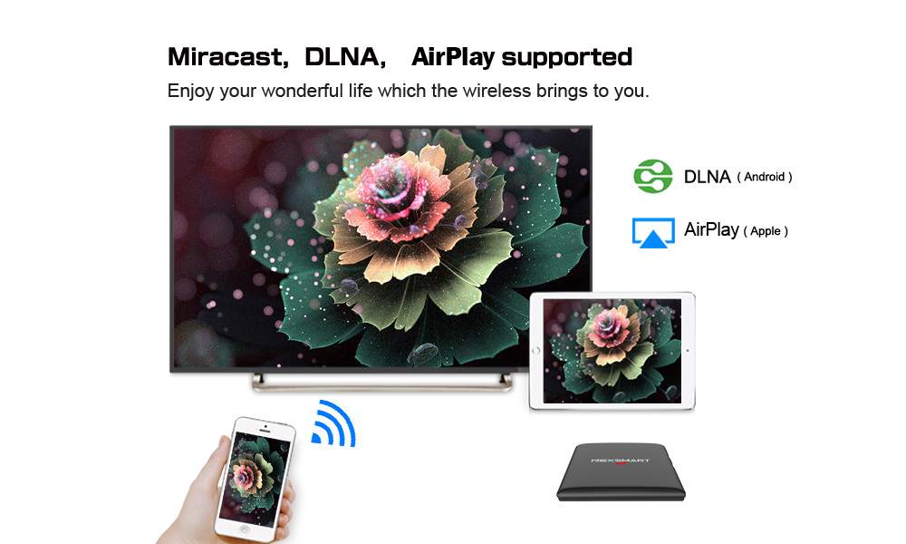 NEXSMART D32 TV Box Quad-core Armcortex A7 32bit Android 5.1 2.4G WiFi NEXSMART D32 TV Box Quad-core Armcortex A7 32bit Android 5.1 2.4G WiFi