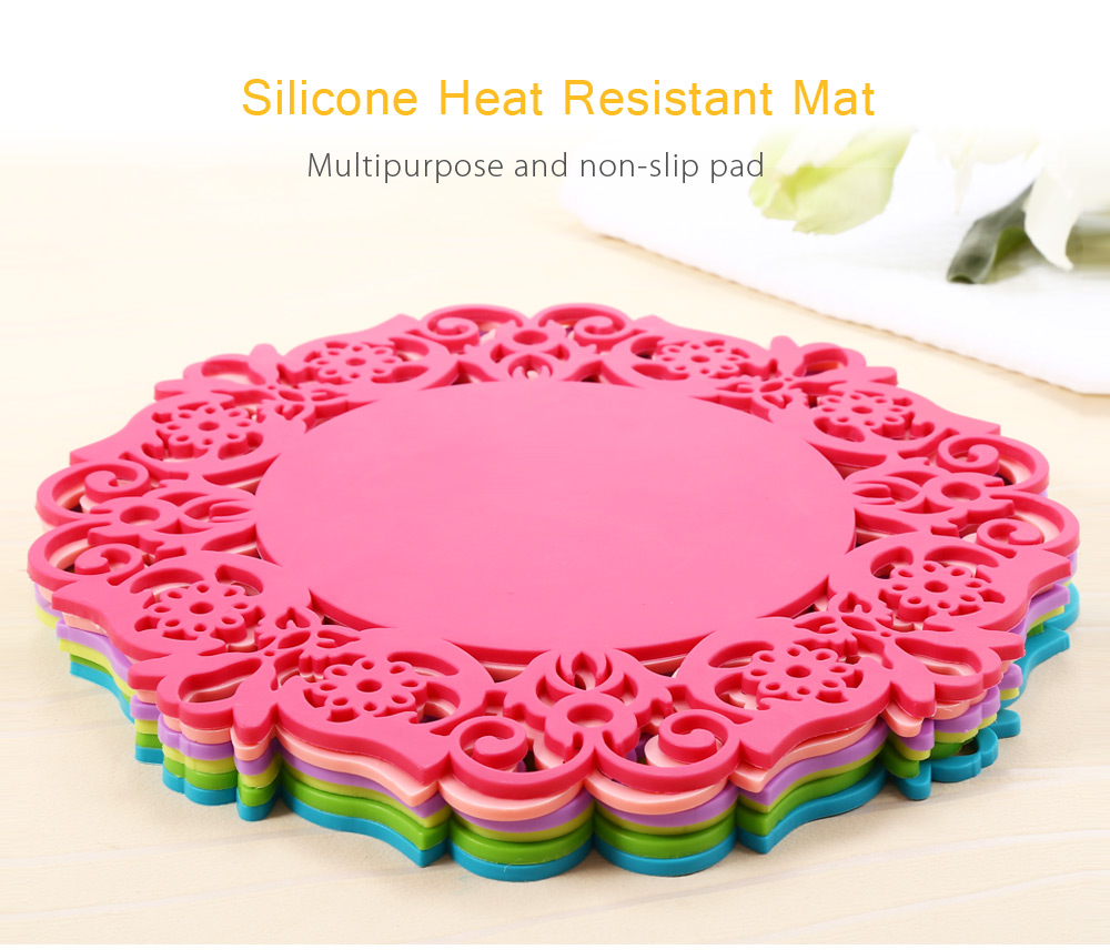 Multipurpose Silicone Hollow Non-slip Heat Resistant Mat Multipurpose Silicone Hollow Non-slip Heat Resistant Mat