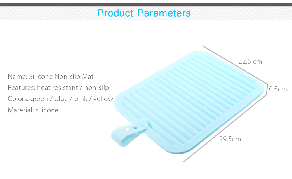 Multipurpose Silicone Foldable Non-slip Heat Resistant Mat