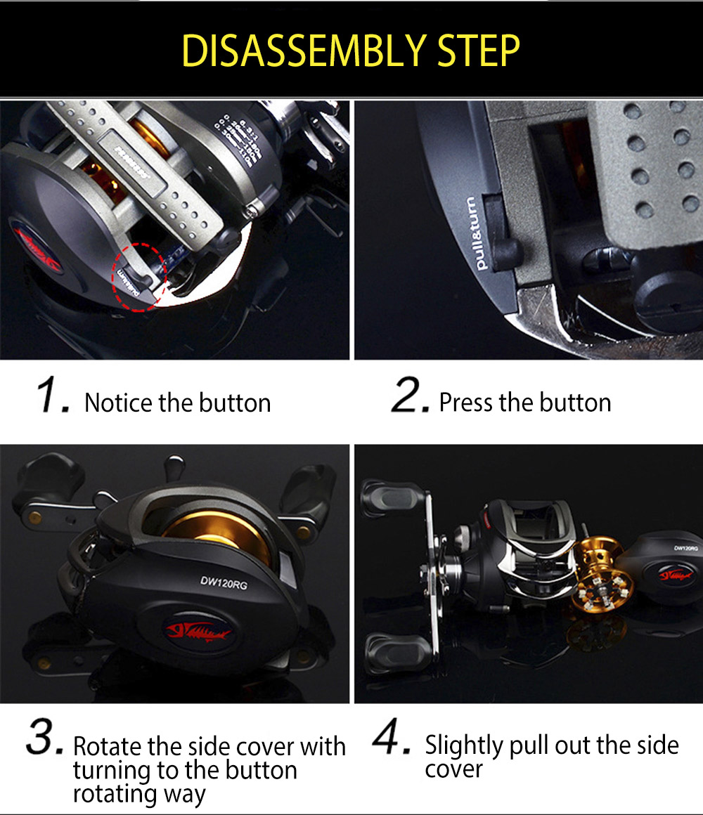 Proberos DR - 509 6.3:1 9 + 1 Ball Bearings Metal Spool Spinning Fishing Low-profile Reel Proberos DR - 509 6.3:1 9 + 1 Ball Bearings Metal Spool Spinning Fishing Low-profile Reel