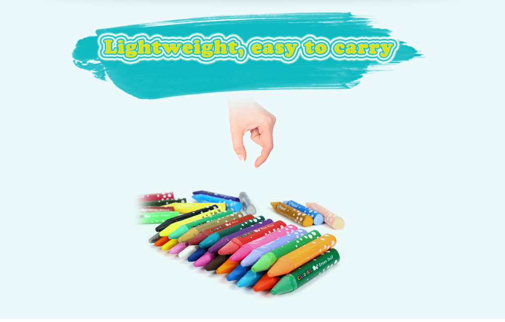 Maped 36 Colors Water Washing Colorful Triangular Rod Oil Painting Stick for Children Maped 36 Colors Water Washing Colorful Triangular Rod Oil Painting Stick for Children