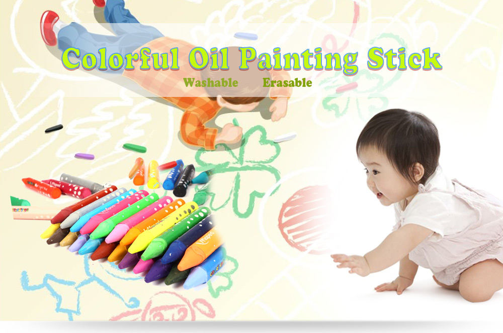 Maped 36 Colors Water Washing Colorful Oil Painting Stick for Kids Maped 36 Colors Water Washing Colorful Oil Painting Stick for Kids