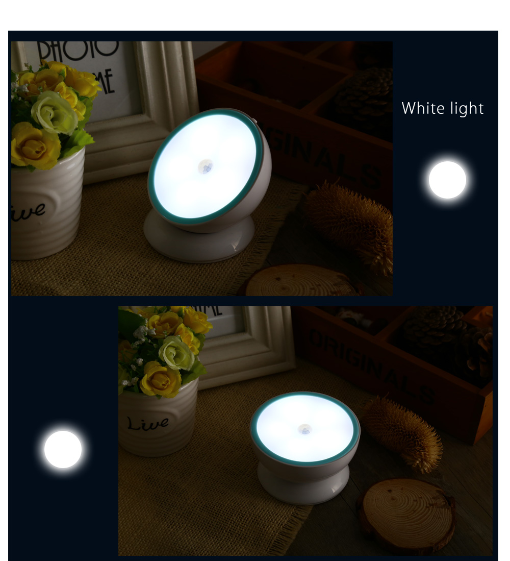 DC 5V 1.5W 45LM Motion Sensor LED Night Light Magnetic 360 Degree Rotation Rechargeable Lamp for Hallway Closet DC 5V 1.5W 45LM Motion Sensor LED Night Light Magnetic 360 Degree Rotation Rechargeable Lamp for Hallway Closet