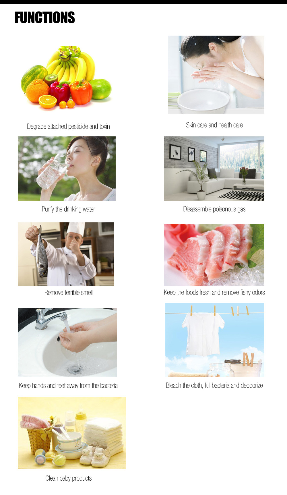 STERHEN Portable Ozone Generator Ozonator Sterilizer Air Purifier STERHEN Portable Ozone Generator Ozonator Sterilizer Air Purifier