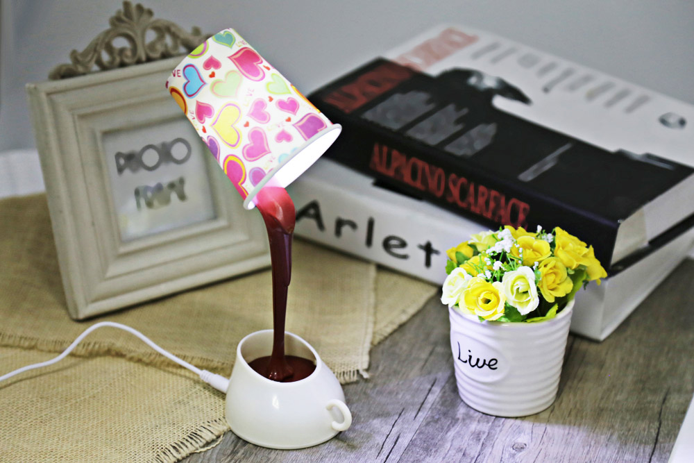 YouOKLight DIY Creative LED Paper Cup Table Lamp Desk Night Light YouOKLight DIY Creative LED Paper Cup Table Lamp Desk Night Light