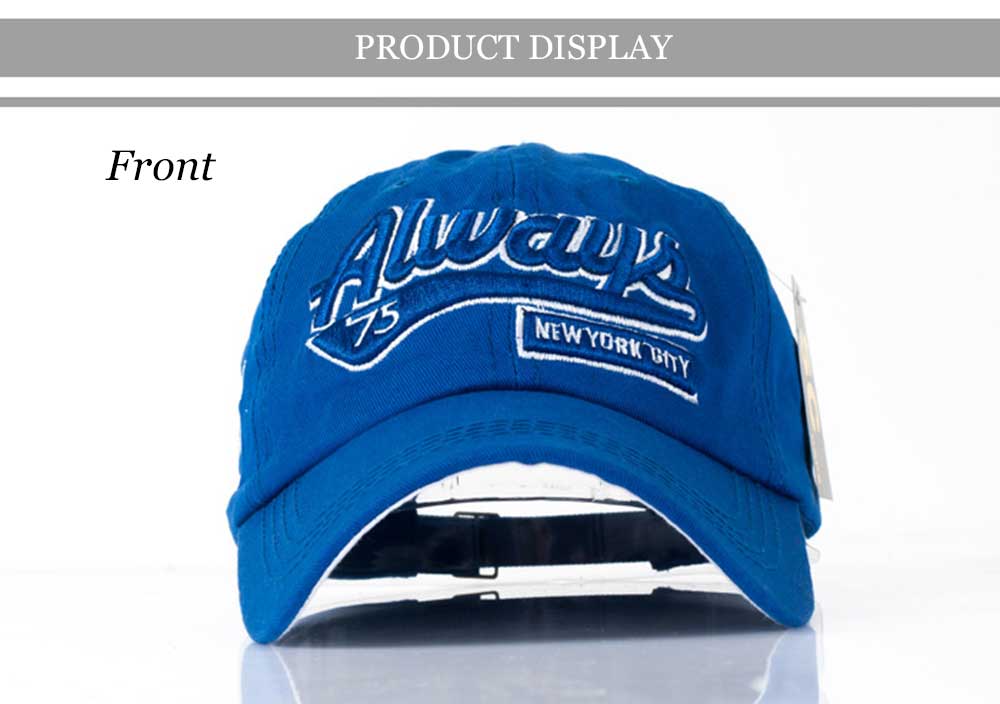 Casual Letter Print Hip-hop Sun Protection Baseball Hat for Unisex