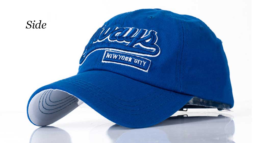 Casual Letter Print Hip-hop Sun Protection Baseball Hat for Unisex