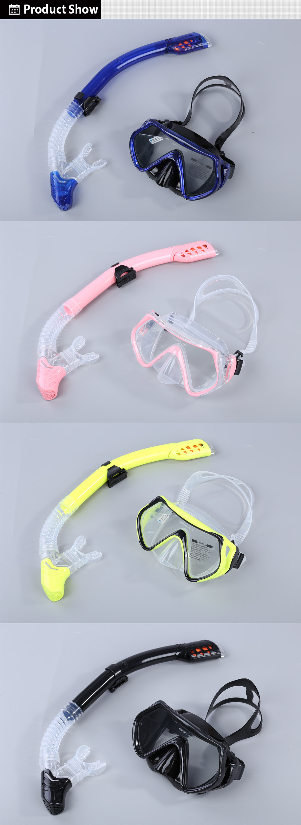 Swimming Diving Scuba Anti-fog Goggles Mask Underwater Submersible Set Glasses Dry Snorkel Swimming Diving Scuba Anti-fog Goggles Mask Underwater Submersible Set Glasses Dry Snorkel