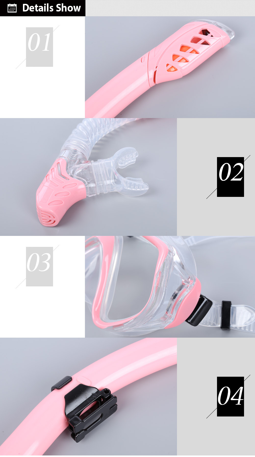 Swimming Diving Scuba Anti-fog Goggles Mask Underwater Submersible Set Glasses Dry Snorkel Swimming Diving Scuba Anti-fog Goggles Mask Underwater Submersible Set Glasses Dry Snorkel