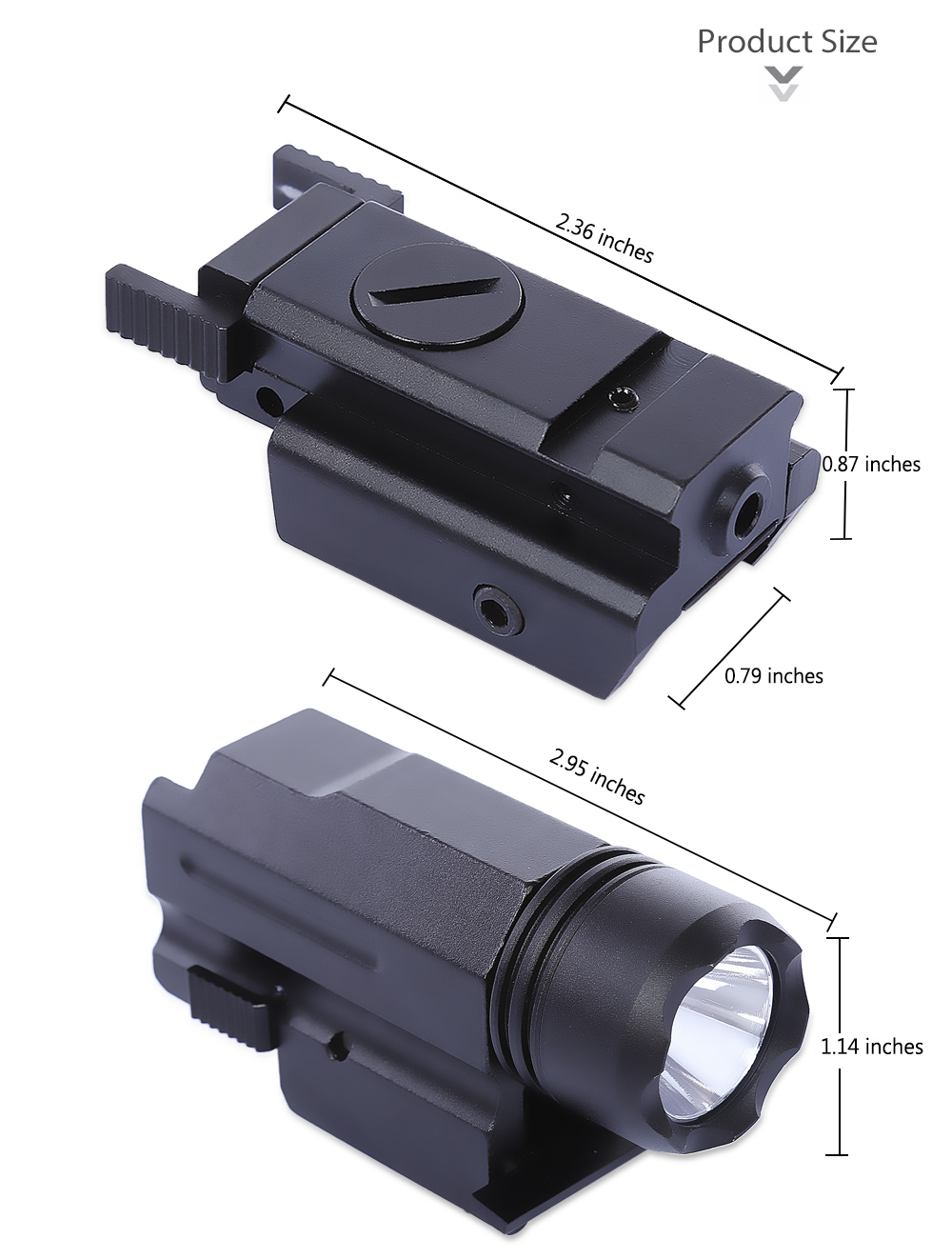 8817 20MM Tactical Red Dot Laser Sight with LED Flashlight for Pistol Weaver Picatinny Rail 8817 20MM Tactical Red Dot Laser Sight with LED Flashlight for Pistol Weaver Picatinny Rail