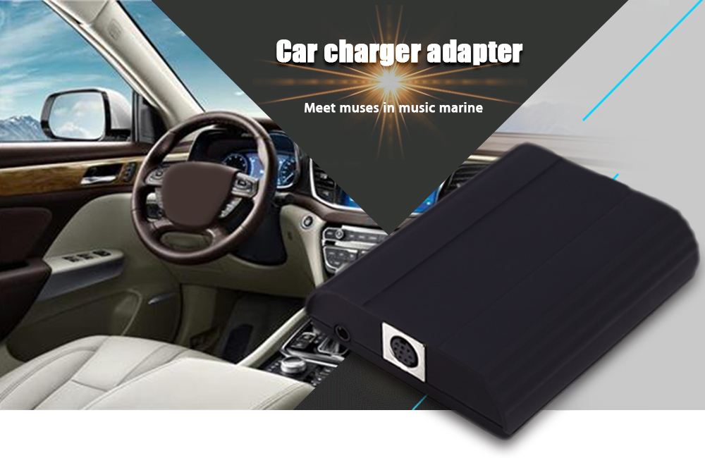 WT - IP5 Car Charger Adapter for Mazda Vehicle MP3 Player Digital CD Box