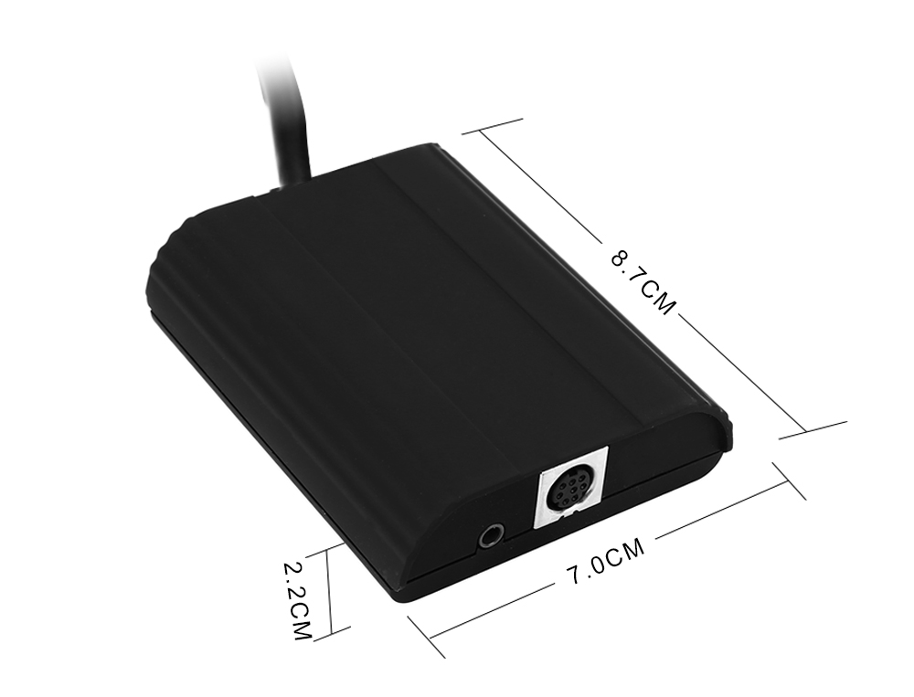 WT - IP5 8 Pin Car Charger Adapter for Volkswagen Vehicle MP3 Player Digital CD Box