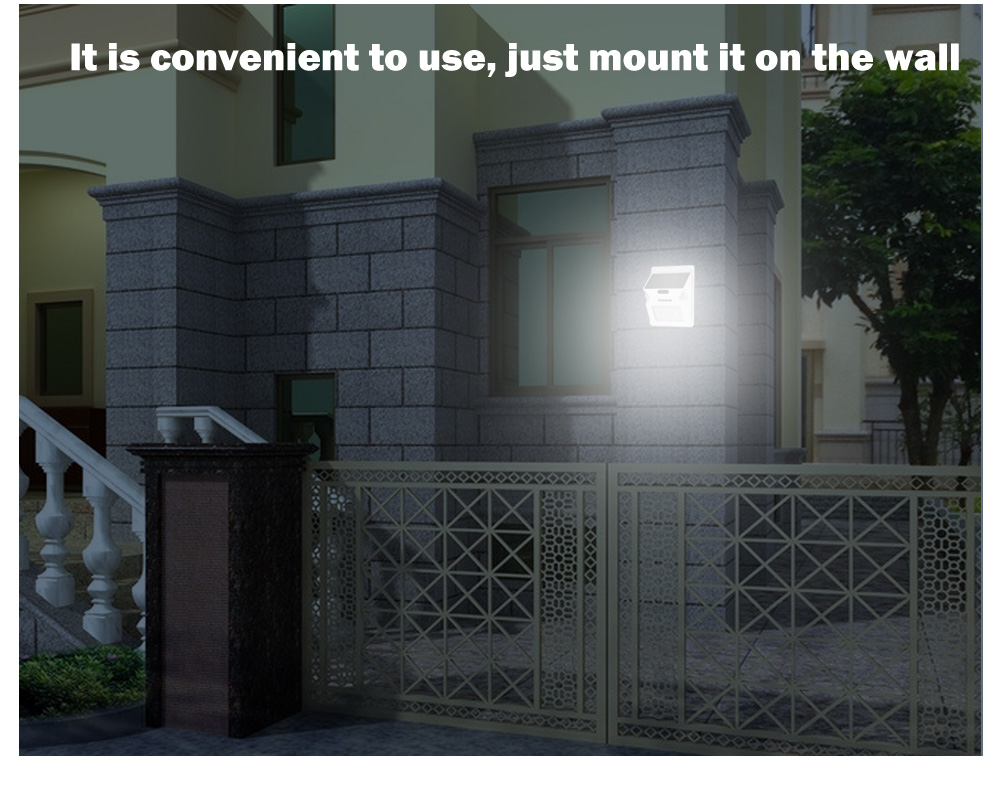 12 LEDs Solar Powered Motion Sensor Light Wall Lamp 12 LEDs Solar Powered Motion Sensor Light Wall Lamp