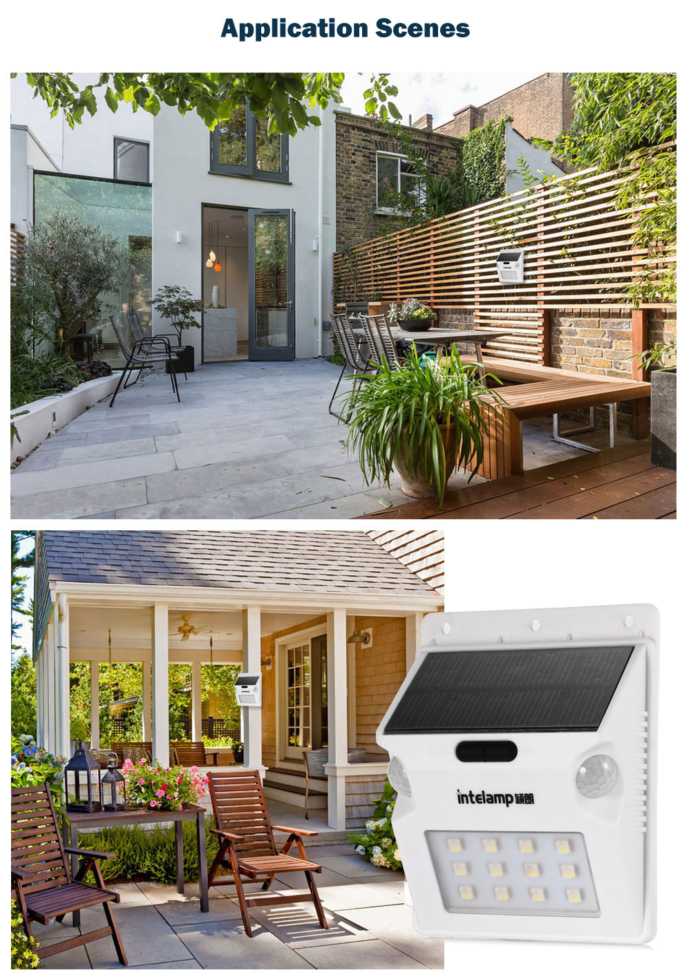 12 LEDs Solar Powered Motion Sensor Light Wall Lamp 12 LEDs Solar Powered Motion Sensor Light Wall Lamp