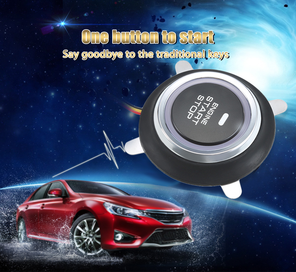 9002 Car Engine Push Start Button RFID Lock Ignition Starter Keyless Entry Anti-theft Stop Immobilizer 9002 Car Engine Push Start Button RFID Lock Ignition Starter Keyless Entry Anti-theft Stop Immobilizer